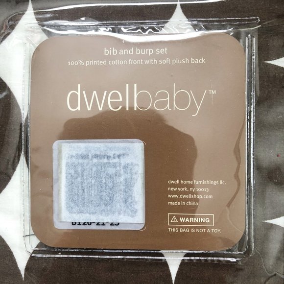 Dwell Baby Studio Modern Dots Animal Towel Blanket Crib Skirt Bib - Picture 5 of 9